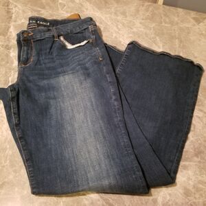 Plus size American Eagle Jeans curvy kick boot